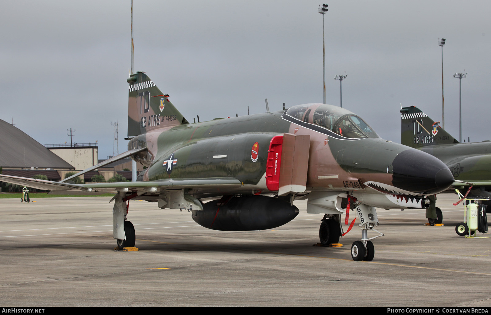 Aircraft Photo of 74-1638 / AF349 / FP573 | McDonnell Douglas QF-4E Phantom II | USA - Air Force | AirHistory.net #778851
