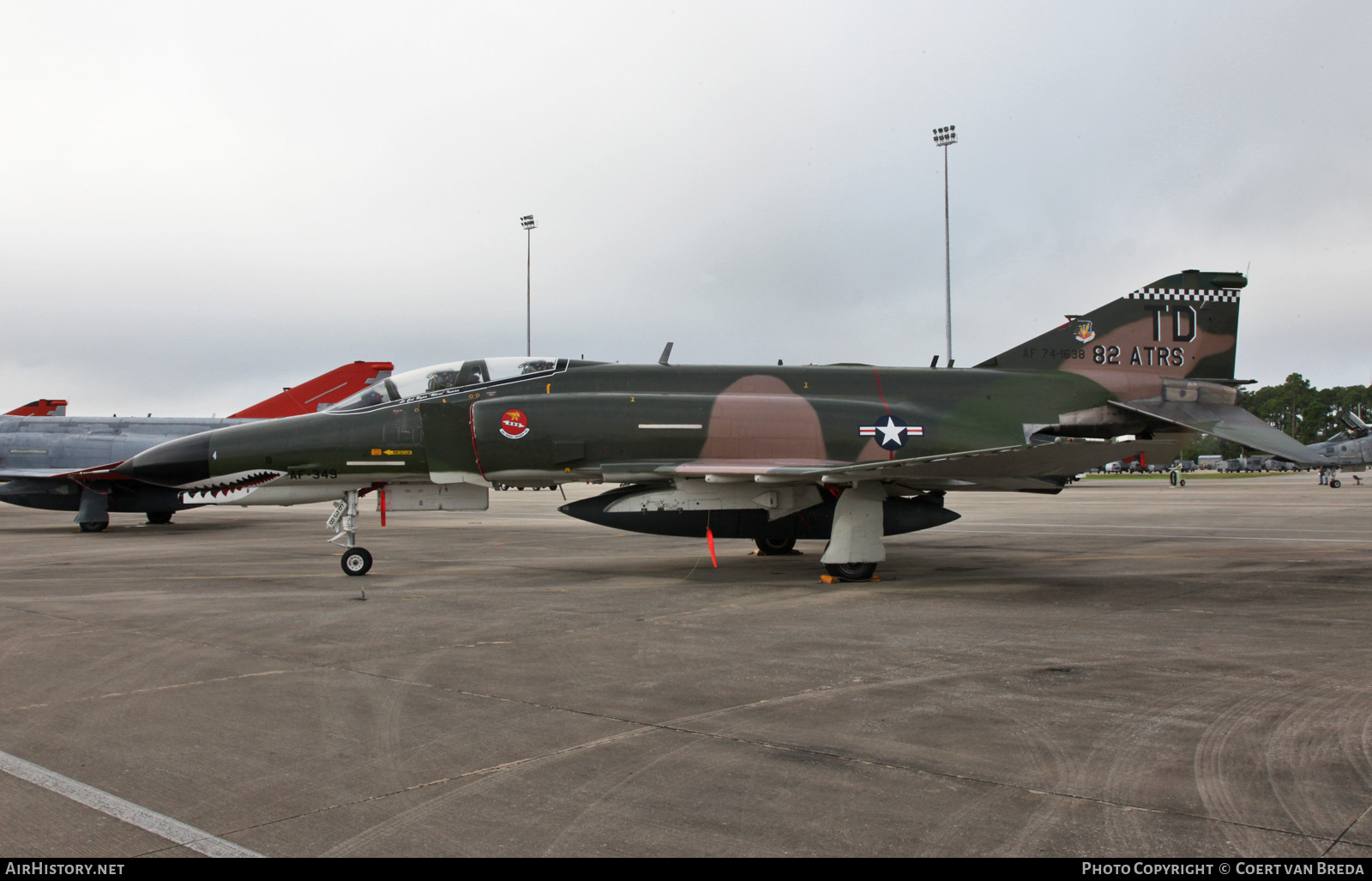 Aircraft Photo of 74-1638 / AF349 / FP573 | McDonnell Douglas QF-4E Phantom II | USA - Air Force | AirHistory.net #778865