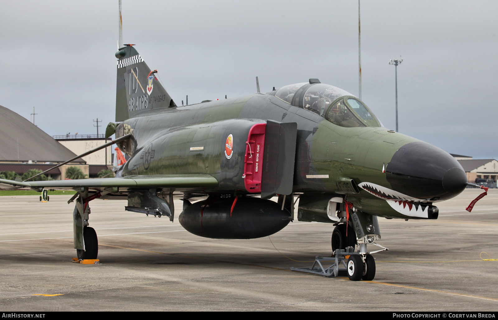 Aircraft Photo of 74-0643 / AF74-0643 | McDonnell Douglas QF-4E Phantom II | USA - Air Force | AirHistory.net #778872