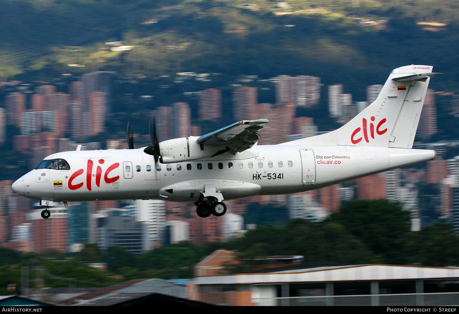 Aircraft Photo of HK-5341 | ATR ATR-42-600 | Clic Air | AirHistory.net #778878