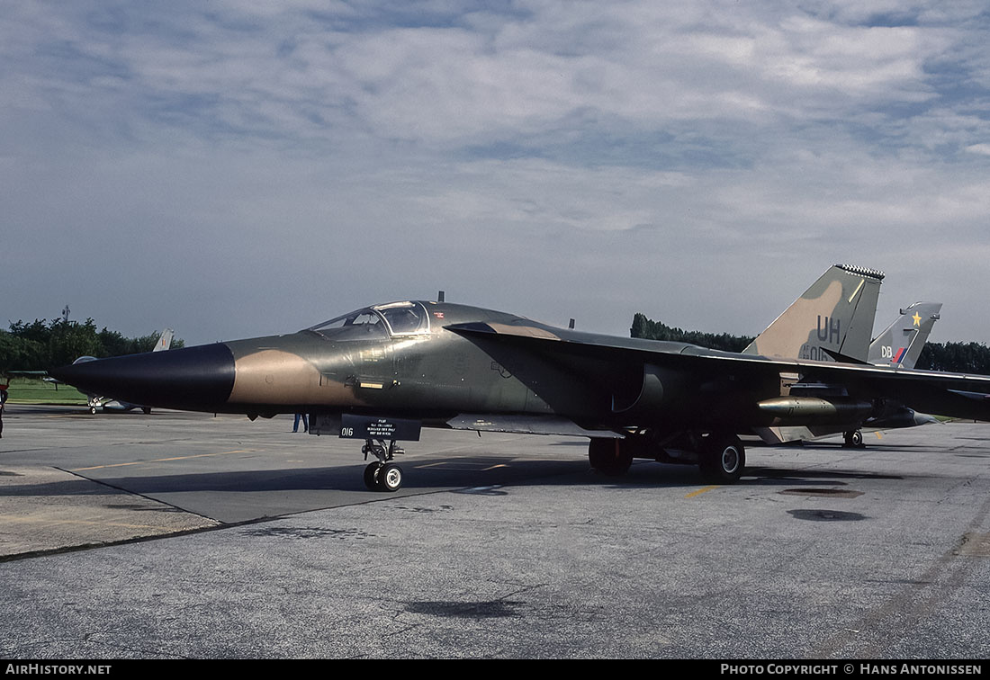 Aircraft Photo of 68-0016 / 68-016 | General Dynamics F-111E Aardvark | USA - Air Force | AirHistory.net #778889