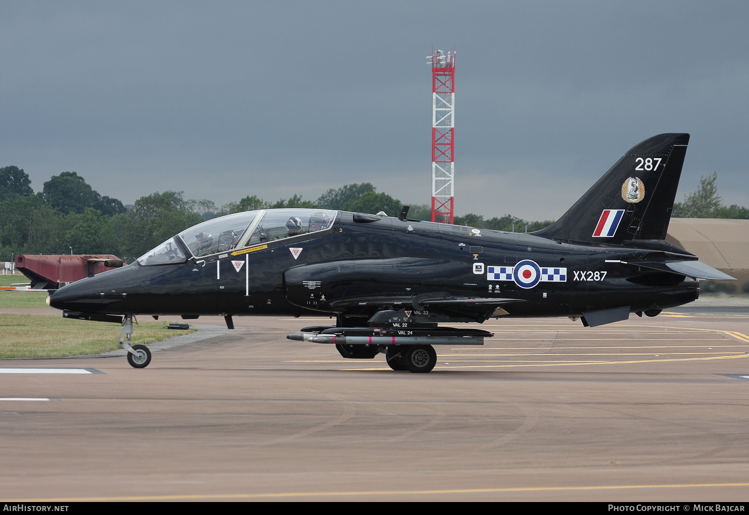 Aircraft Photo of XX287 | British Aerospace Hawk T.1A | UK - Air Force | AirHistory.net #778891
