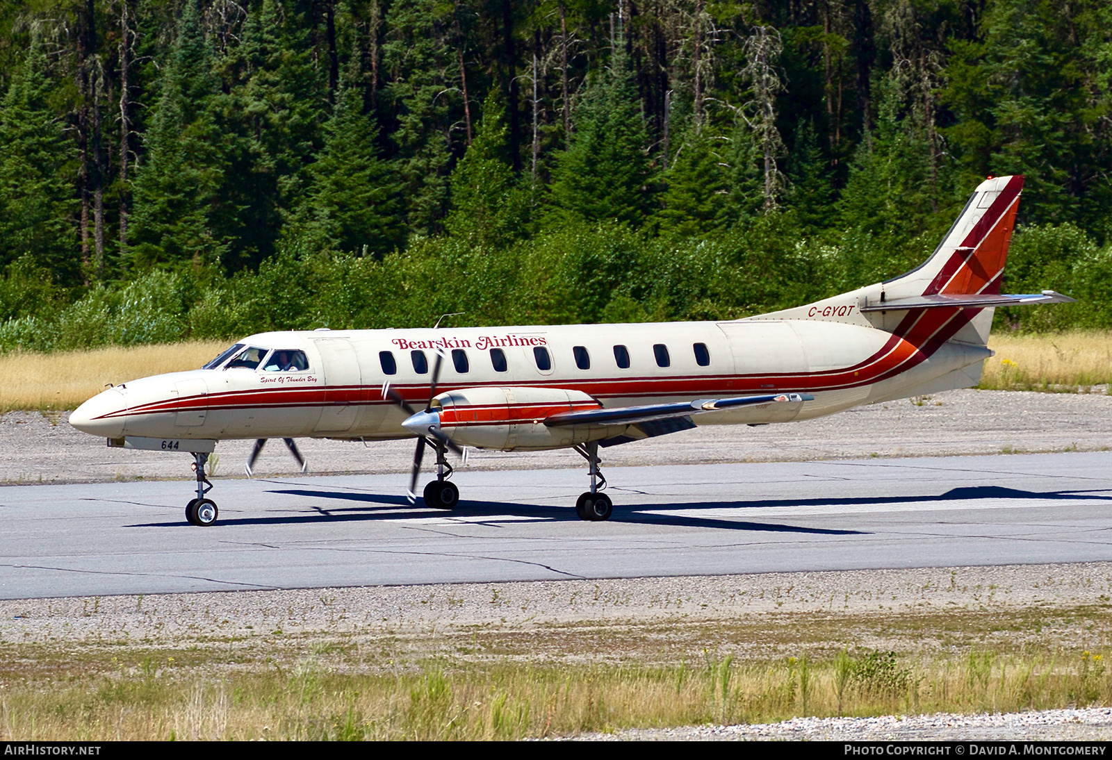 Aircraft Photo of C-GYQT | Fairchild SA-227AC Metro III | Bearskin Airlines | AirHistory.net #778893