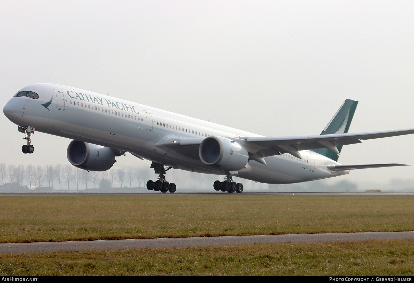 Aircraft Photo of B-LXG | Airbus A350-1041 | Cathay Pacific Airways | AirHistory.net #778923