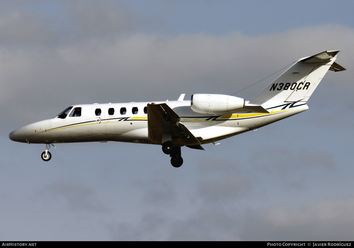 Aircraft Photo of N380CR | Cessna 525 CitationJet CJ1+ | AirHistory.net #778930
