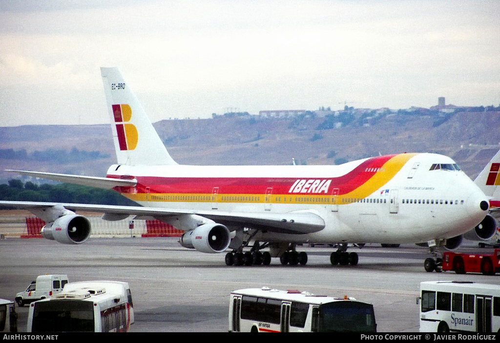Aircraft Photo of EC-BRQ | Boeing 747-256BM | Iberia | AirHistory.net #778941