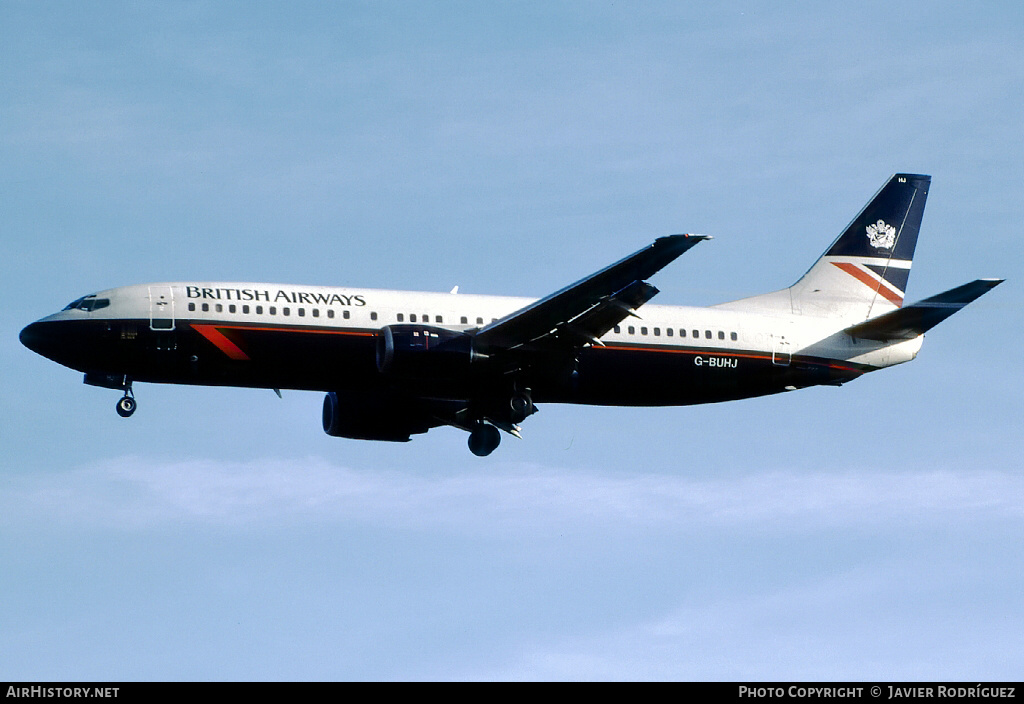 Aircraft Photo of G-BUHJ | Boeing 737-4Q8 | British Airways | AirHistory.net #778943