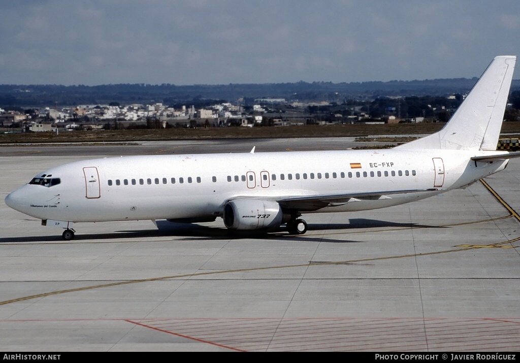 Aircraft Photo of EC-FXP | Boeing 737-4Q8 | AirHistory.net #778949