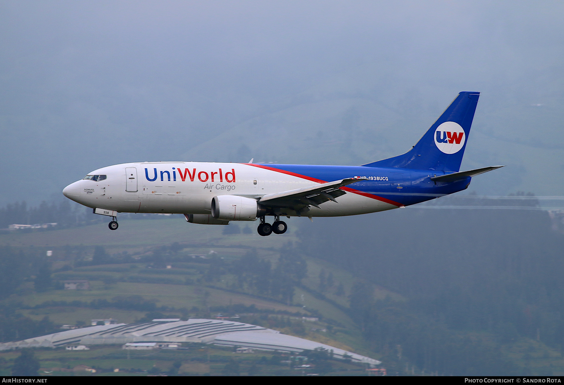 Aircraft Photo of HP-1938UCG | Boeing 737-3Y0(SF) | UniWorld Air Cargo | AirHistory.net #778952