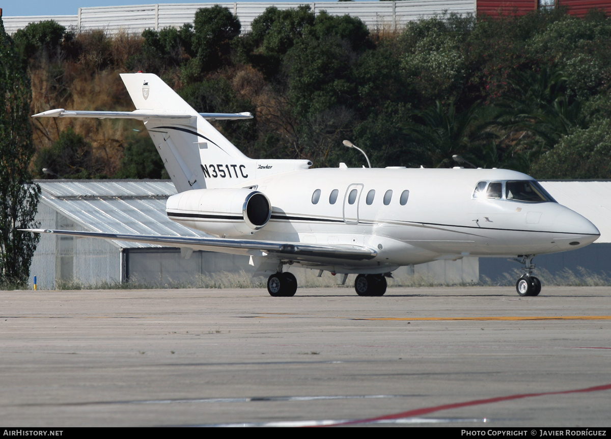 Aircraft Photo of N351TC | Raytheon Hawker 800XP | AirHistory.net #778955