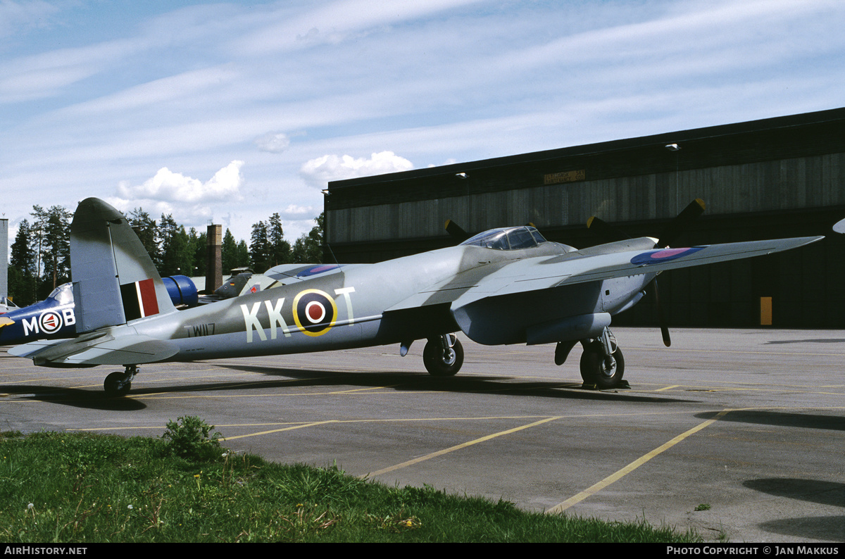 Aircraft Photo of TW117 | De Havilland D.H. 98 Mosquito T3 | UK - Air Force | AirHistory.net #778967