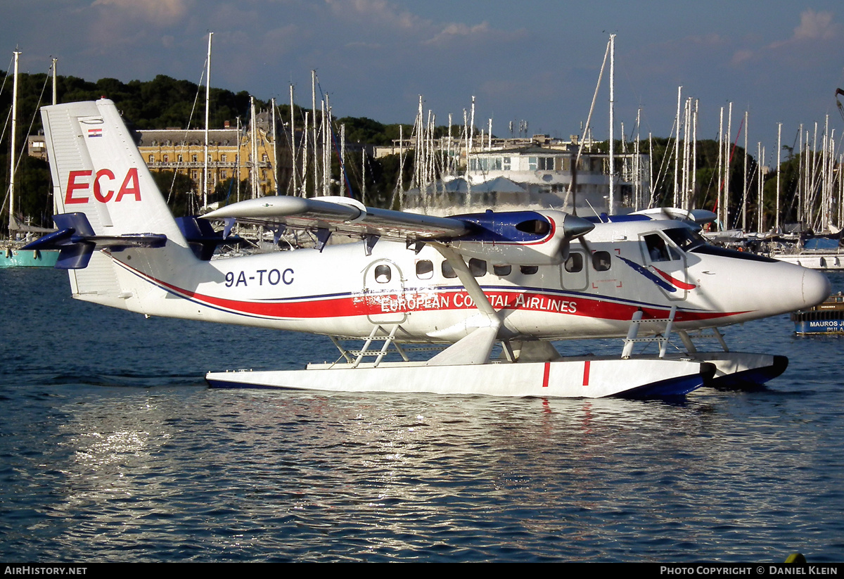 Aircraft Photo of 9A-TOC | De Havilland Canada DHC-6-200 Twin Otter | European Coastal Airlines - ECA | AirHistory.net #778972