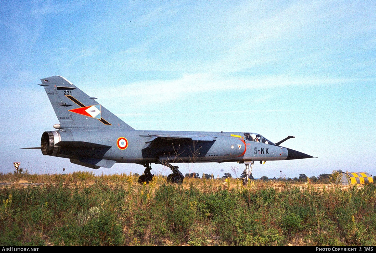 Aircraft Photo of 231 | Dassault Mirage F1C-200 | France - Air Force | AirHistory.net #779019
