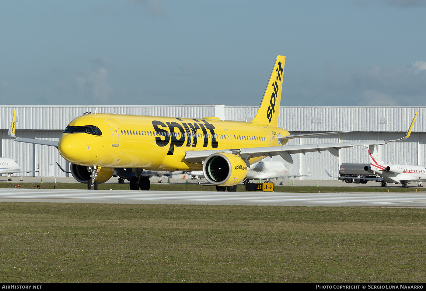 Aircraft Photo of N721NK | Airbus A321-271NX | Spirit Airlines | AirHistory.net #779022