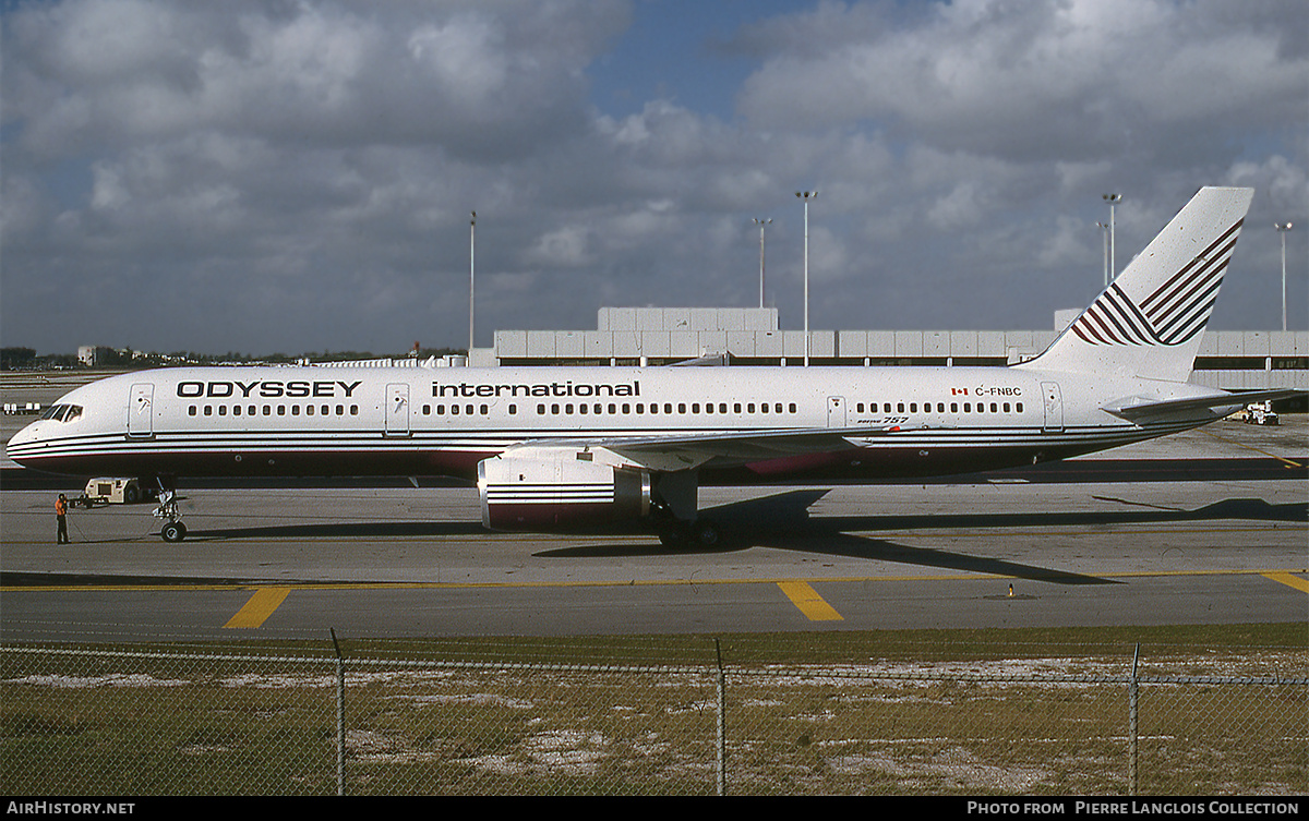 Aircraft Photo of C-FNBC | Boeing 757-28A | Odyssey International | AirHistory.net #779024