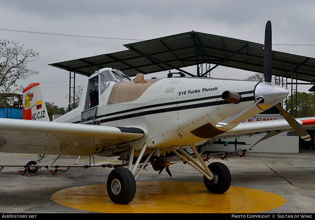 Aircraft Photo of HC-CJZ | Thrush S2R-T34 Thrush 510P | Megsareal | AirHistory.net #779046