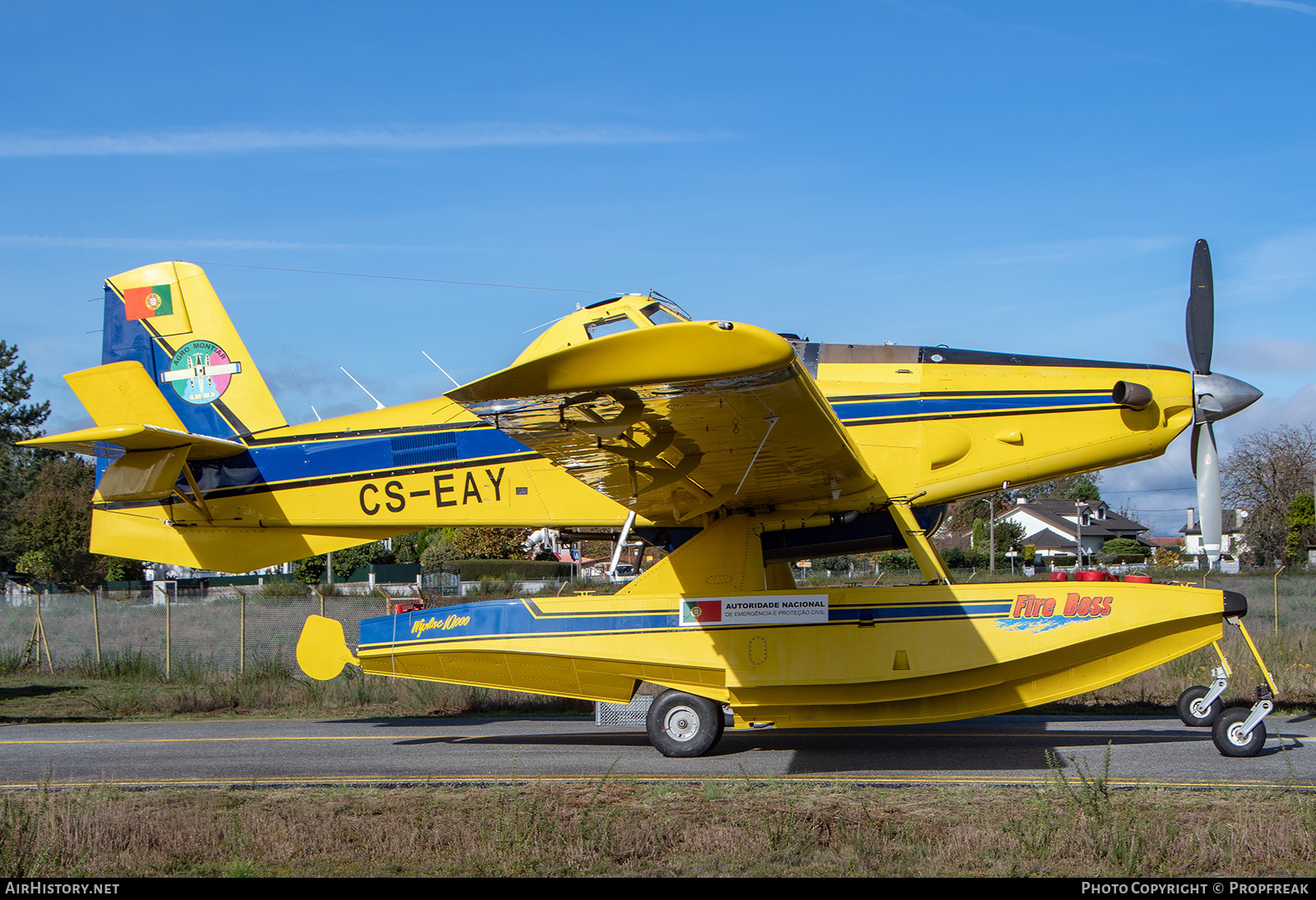Aircraft Photo of CS-EAY | Air Tractor AT-802F Fire Boss (AT-802A) | Autoridade Nacional de Emergência e Proteção Civil | AirHistory.net #779067