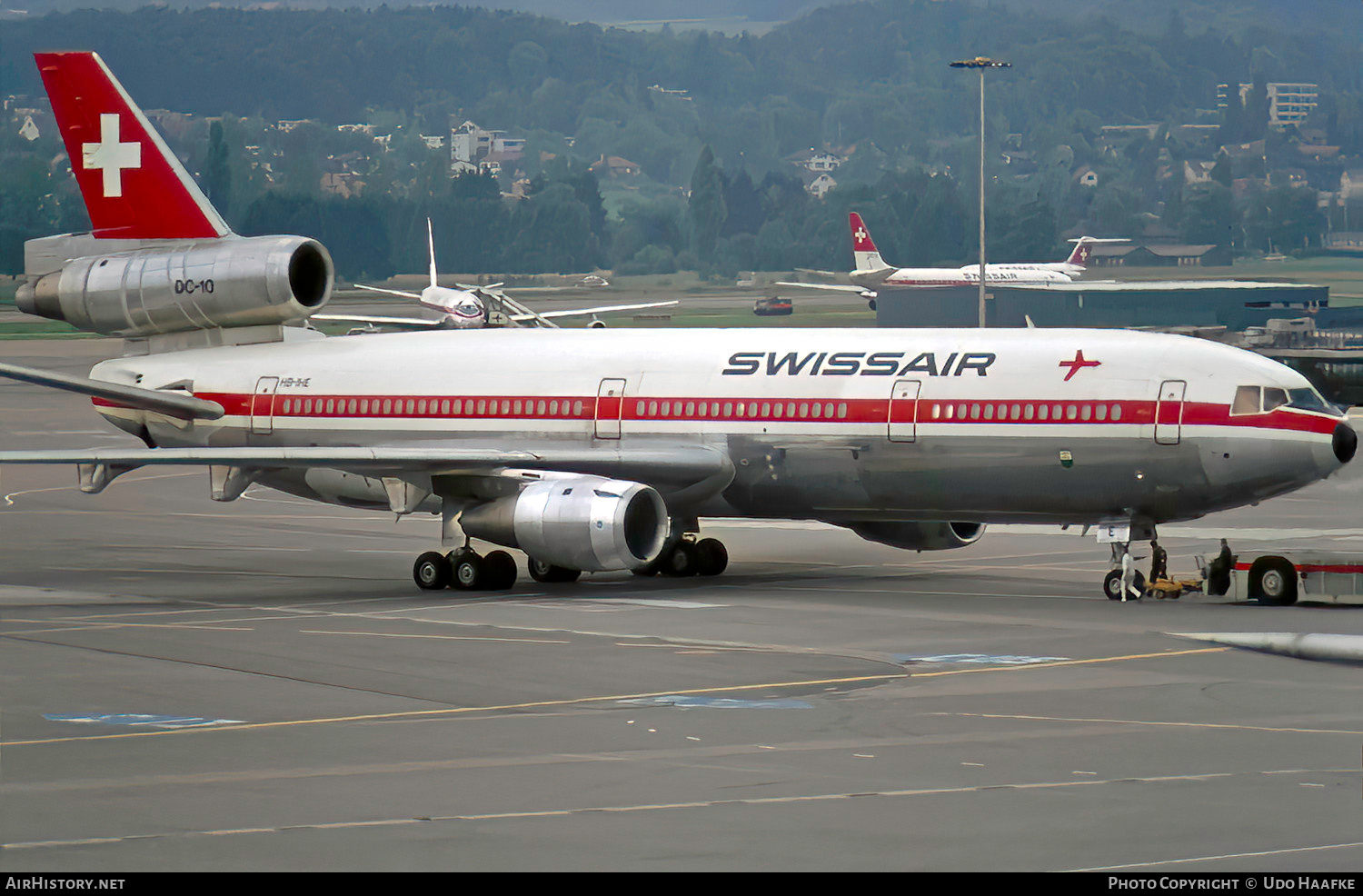 Aircraft Photo of HB-IHE | McDonnell Douglas DC-10-30 | Swissair | AirHistory.net #779071