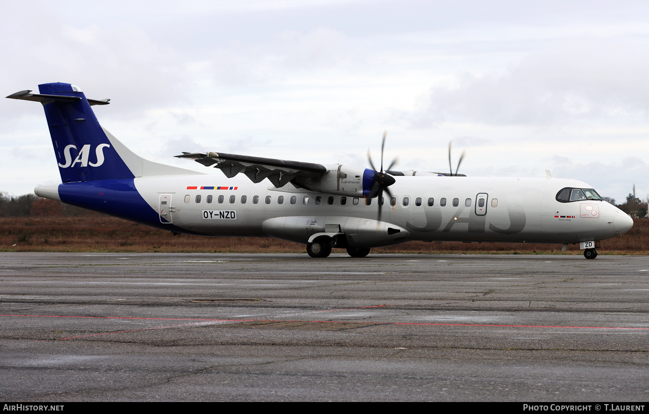 Aircraft Photo of OY-NZD | ATR ATR-72-600 (ATR-72-212A) | Scandinavian Airlines - SAS | AirHistory.net #779095