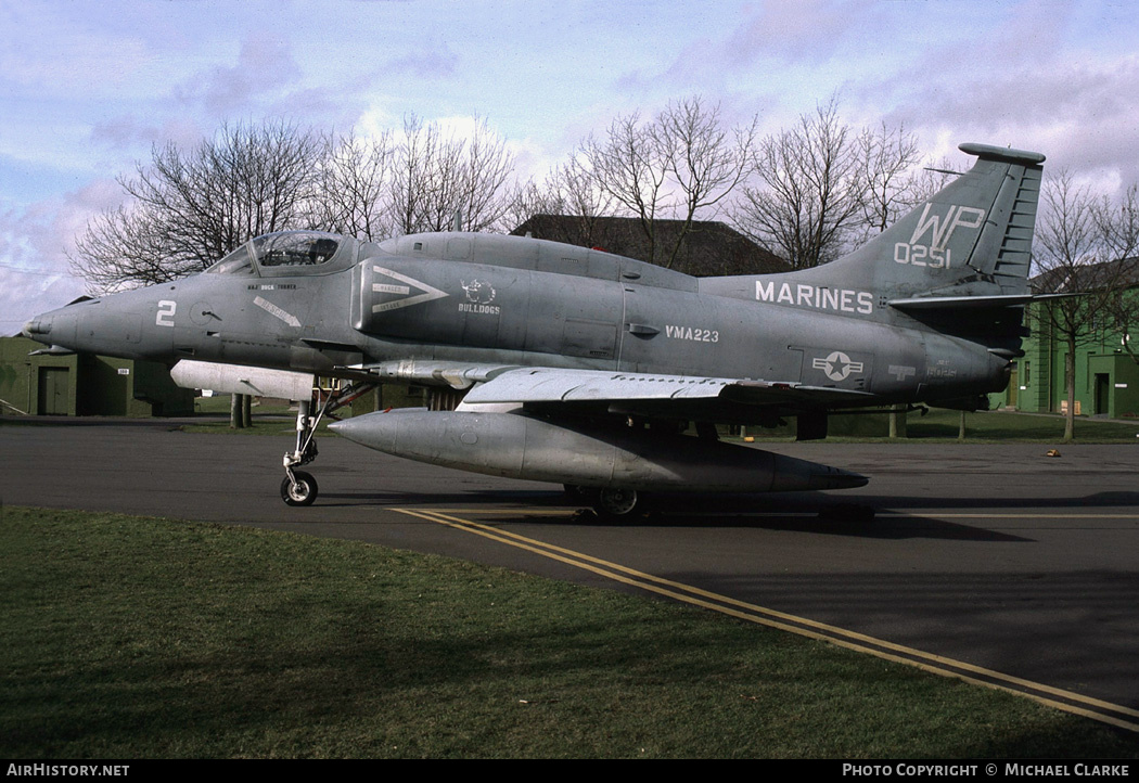Aircraft Photo of 160251 | McDonnell Douglas A-4M Skyhawk II | USA - Marines | AirHistory.net #779097