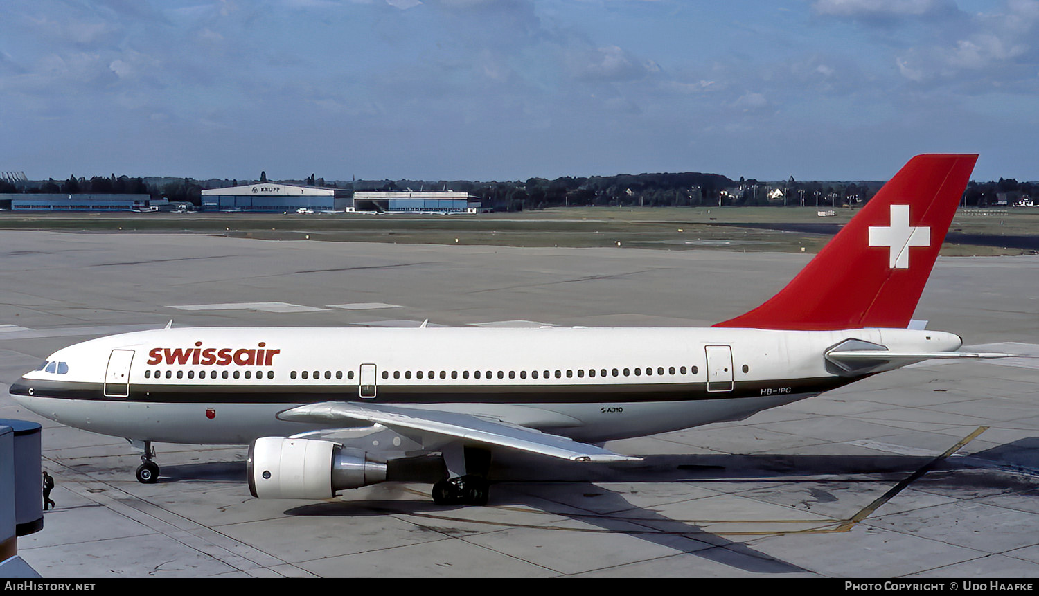 Aircraft Photo of HB-IPC | Airbus A310-221 | Swissair | AirHistory.net #779104