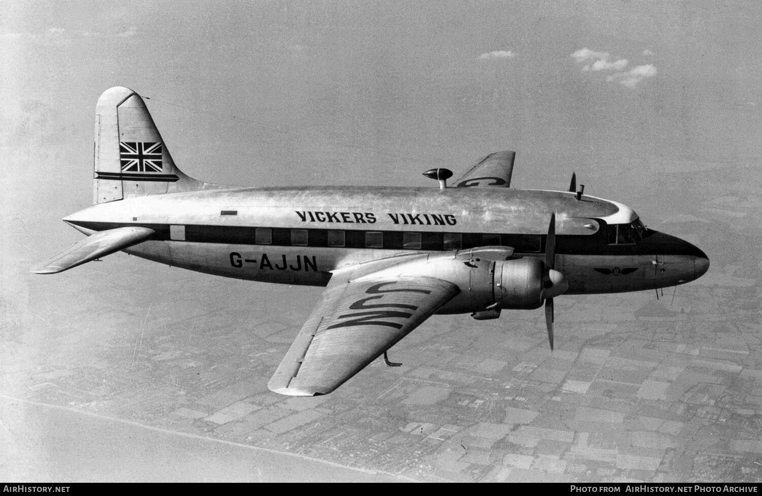 Aircraft Photo of G-AJJN | Vickers 636 Viking 1B | AirHistory.net #779121
