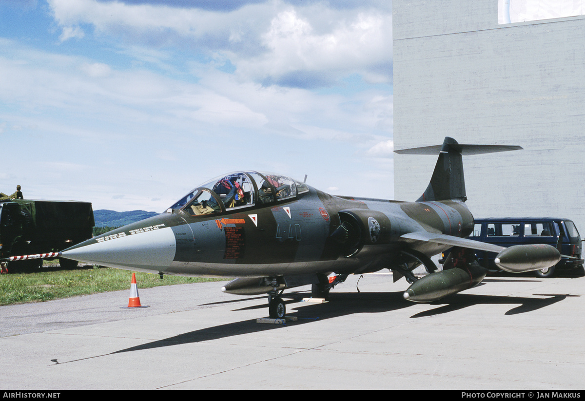 Aircraft Photo of MM54258 | Lockheed TF-104G Starfighter | Italy - Air Force | AirHistory.net #779127