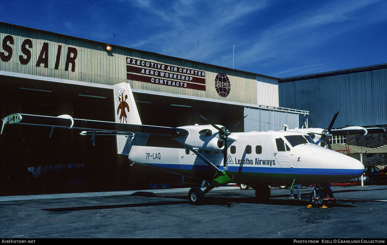 Aircraft Photo of 7P-LAQ | De Havilland Canada DHC-6-300 Twin Otter | Lesotho Airways | AirHistory.net #779132