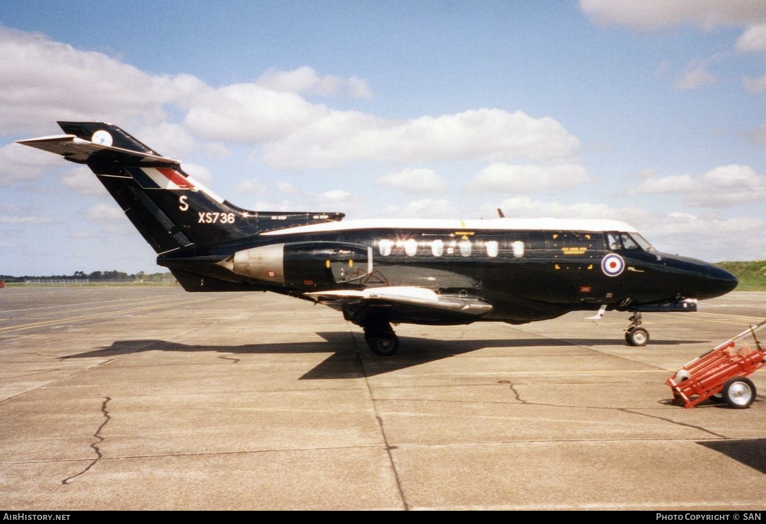 Aircraft Photo of XS736 | Hawker Siddeley HS-125-2 Dominie T1 | UK - Air Force | AirHistory.net #779136