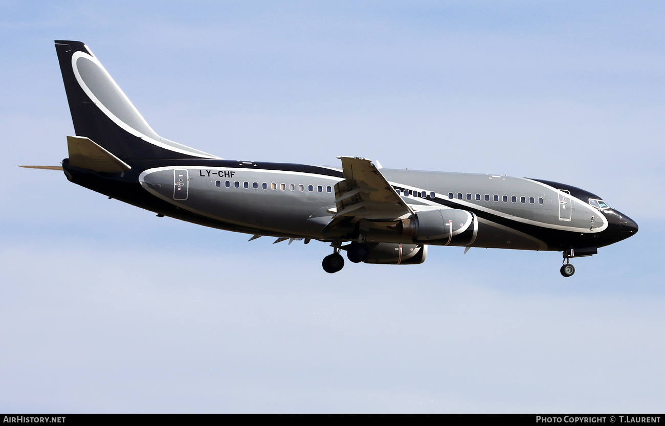 Aircraft Photo of LY-CHF | Boeing 737-31S | AirHistory.net #779140