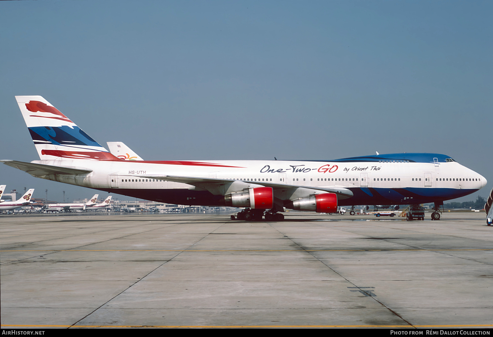 Aircraft Photo of HS-UTH | Boeing 747-146 | Orient Thai Airlines | AirHistory.net #779167