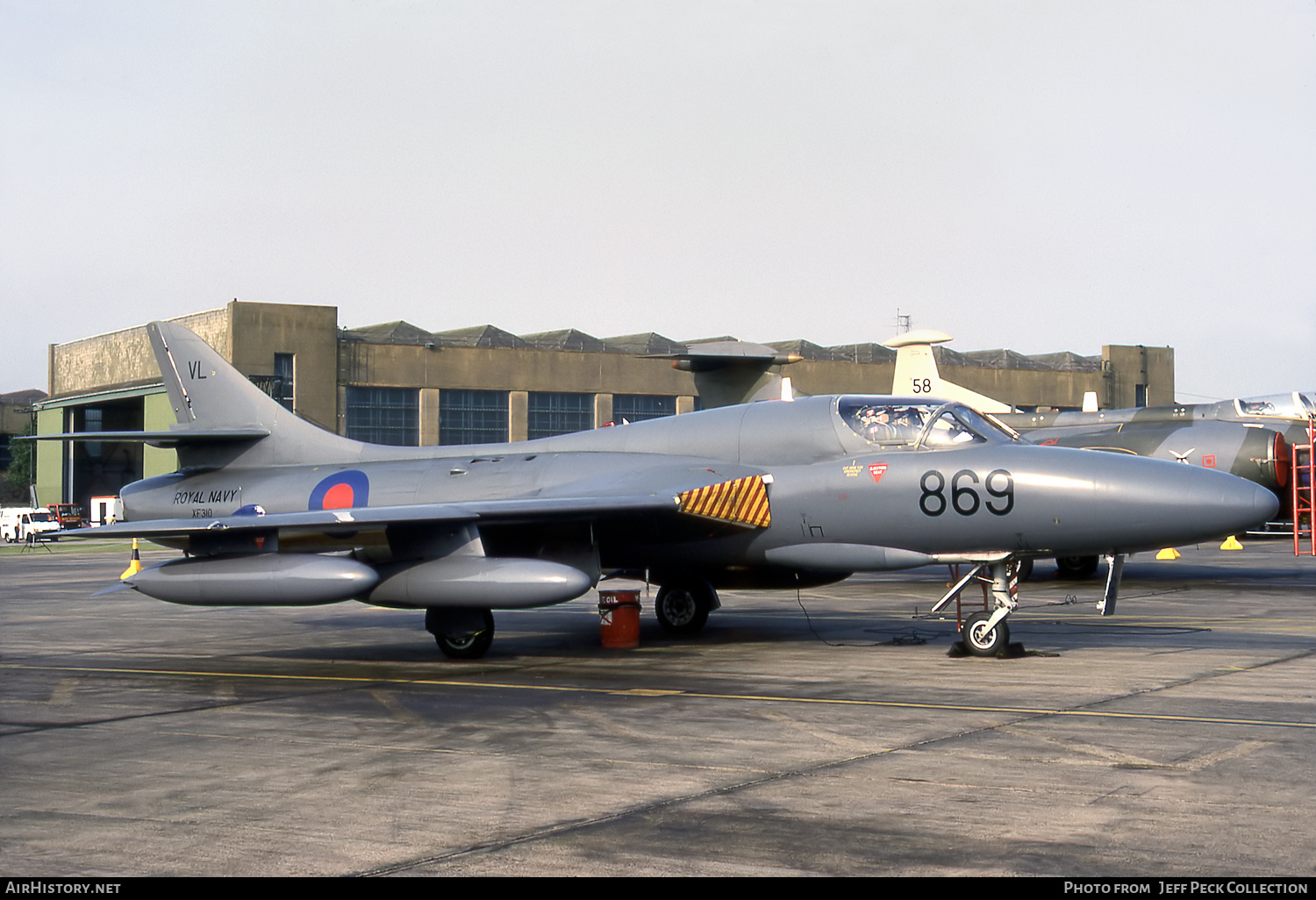 Aircraft Photo of XF310 | Hawker Hunter T7 | UK - Navy | AirHistory.net #779168