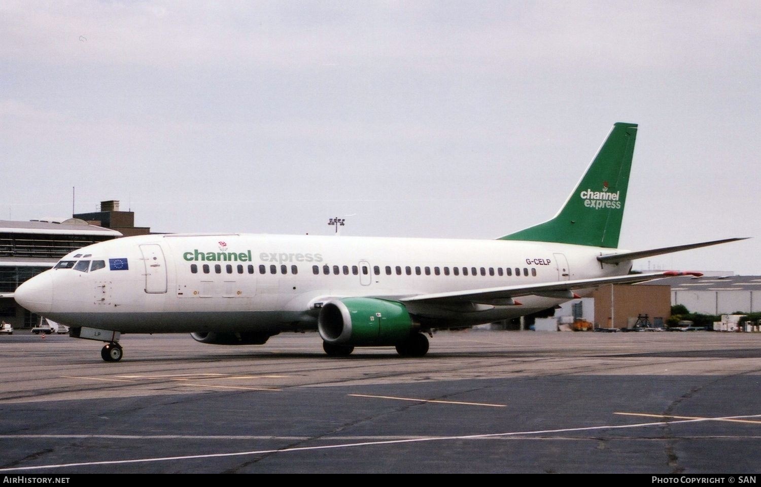 Aircraft Photo of G-CELP | Boeing 737-330(QC) | Channel Express | AirHistory.net #779169