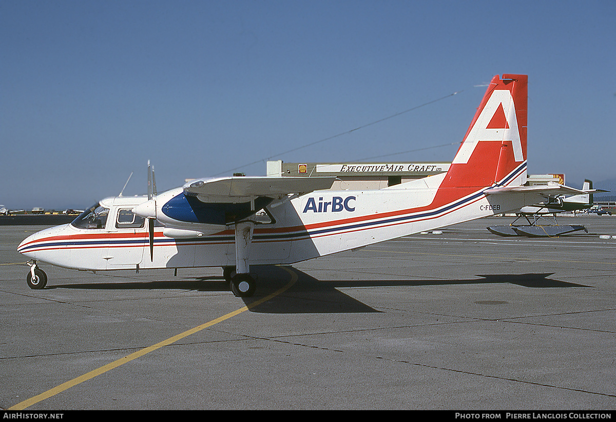 Aircraft Photo of C-FDEB | Britten-Norman BN-2A Islander | Air BC | AirHistory.net #779178