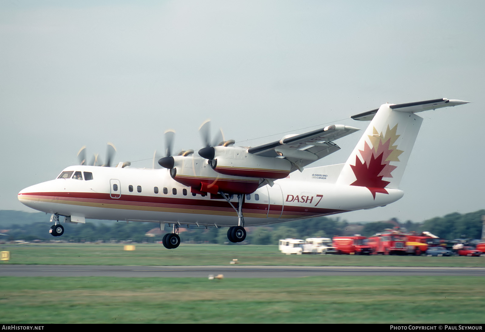 Aircraft Photo of C-GNBX | De Havilland Canada DHC-7-100 Dash 7 | De Havilland Canada | AirHistory.net #779182