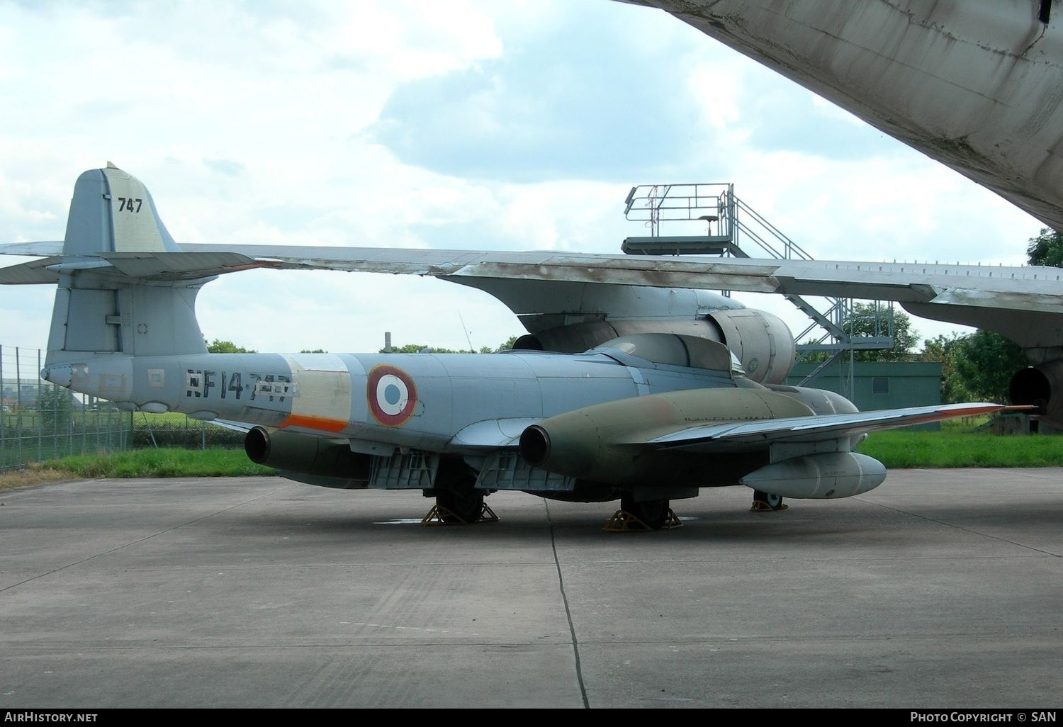 Aircraft Photo of NF14-747 | Gloster Meteor NF14 | France - Air Force | AirHistory.net #779189