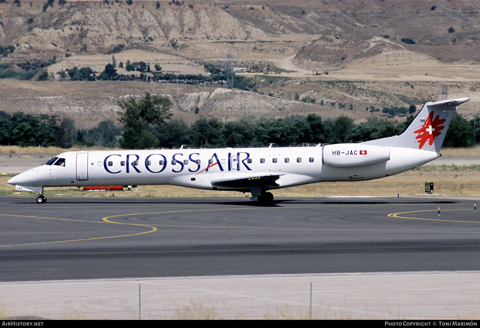 Aircraft Photo of HB-JAC | Embraer ERJ-145EP (EMB-145EP) | Crossair | AirHistory.net #779207