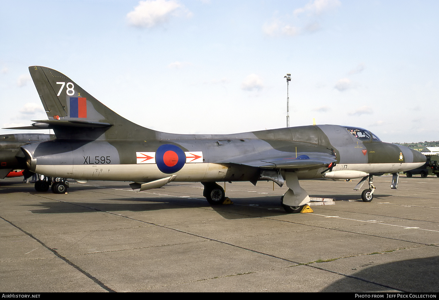 Aircraft Photo of G-BTYL / XL595 | Hawker Hunter T7 | UK - Air Force | AirHistory.net #779213