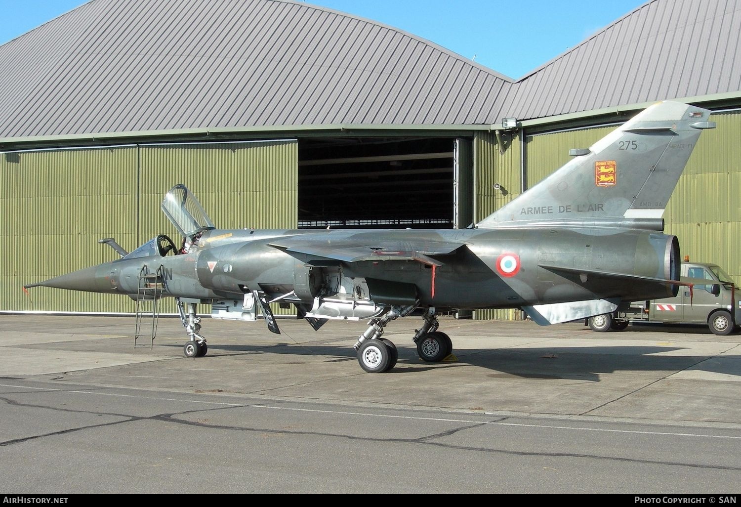 Aircraft Photo of 275 | Dassault Mirage F1CT | France - Air Force | AirHistory.net #779217