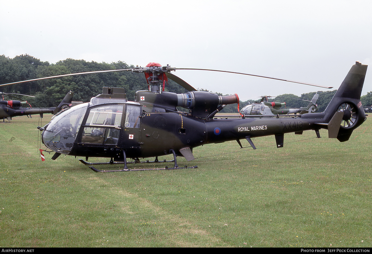 Aircraft Photo of XX413 | Aerospatiale SA-341B Gazelle AH1 | UK - Marines | AirHistory.net #779227