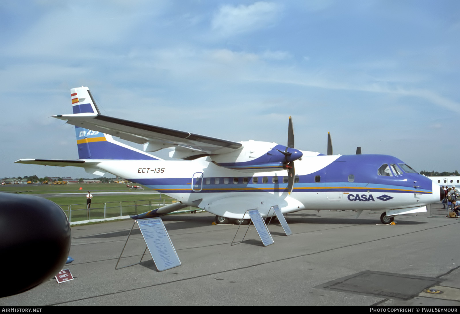 Aircraft Photo of ECT-135 | CASA/IPTN CN235-10 | CASA - Construcciones Aeronáuticas | AirHistory.net #779229