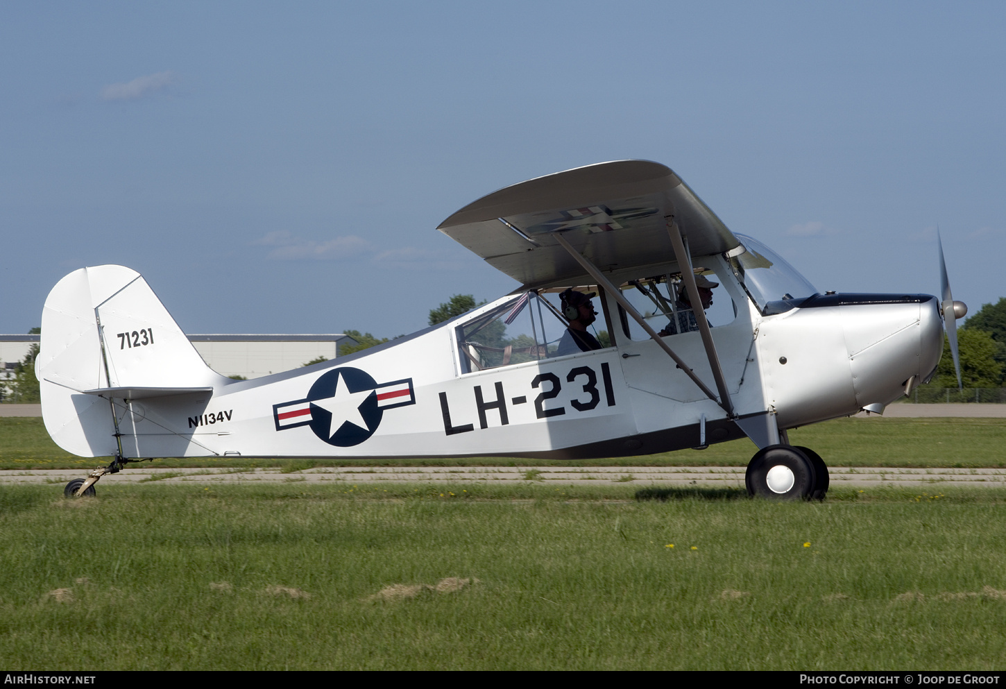 Aircraft Photo of N1134V / 71231 | Aeronca L-16A (7BCM) | USA - Air Force | AirHistory.net #779230