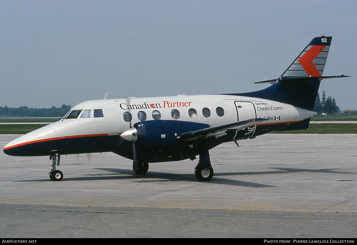 Aircraft Photo of C-GJPH | British Aerospace BAe-3112 Jetstream 31 | Canadian Partner | AirHistory.net #779244