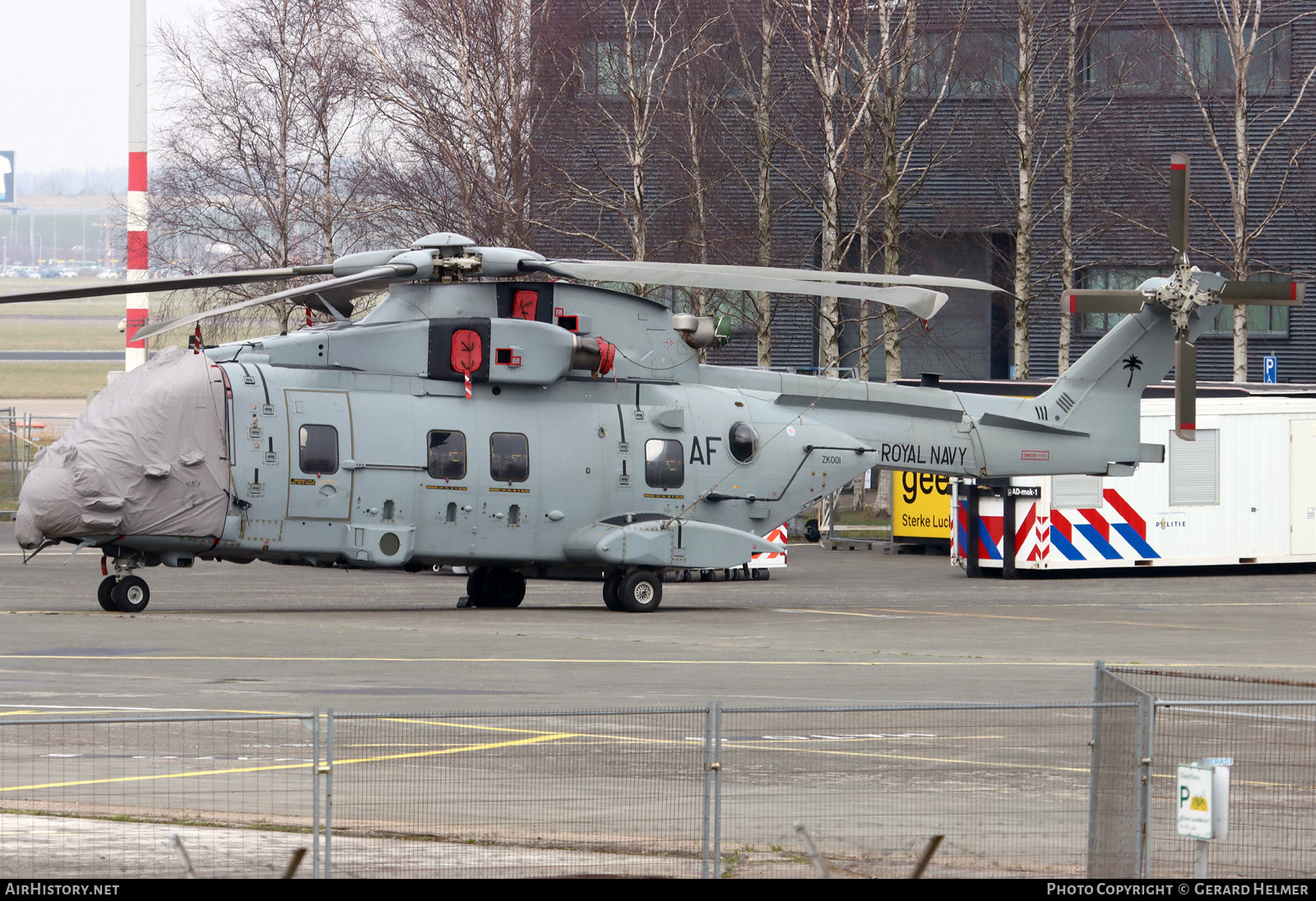 Aircraft Photo of ZK001 | AgustaWestland EH101-512 Merlin HC4A | UK - Navy | AirHistory.net #779249
