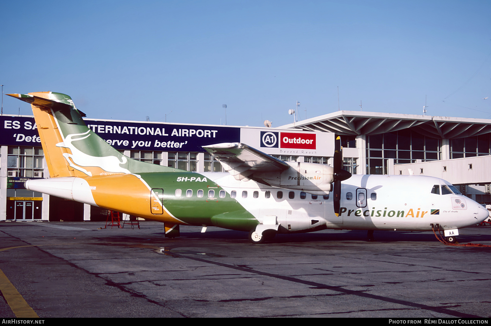 Aircraft Photo of 5H-PAA | ATR ATR-42-320 | Precision Air | AirHistory.net #779250