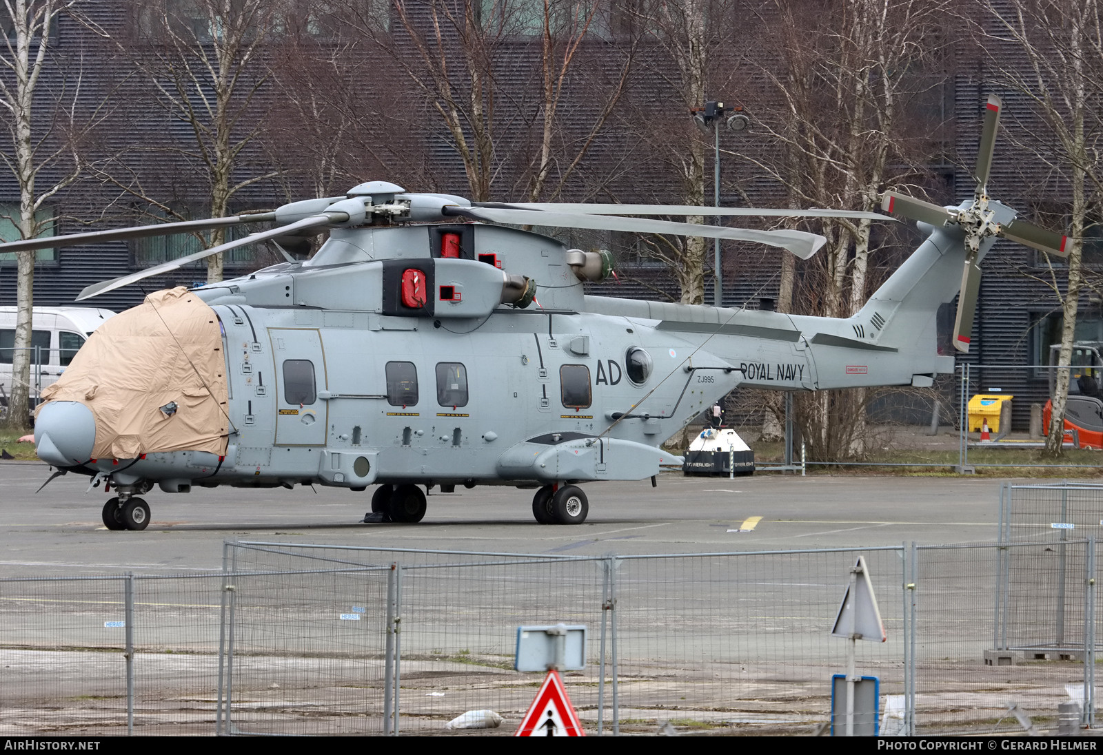 Aircraft Photo of ZJ995 | AgustaWestland EH101-512 Merlin HC4A | UK - Navy | AirHistory.net #779252