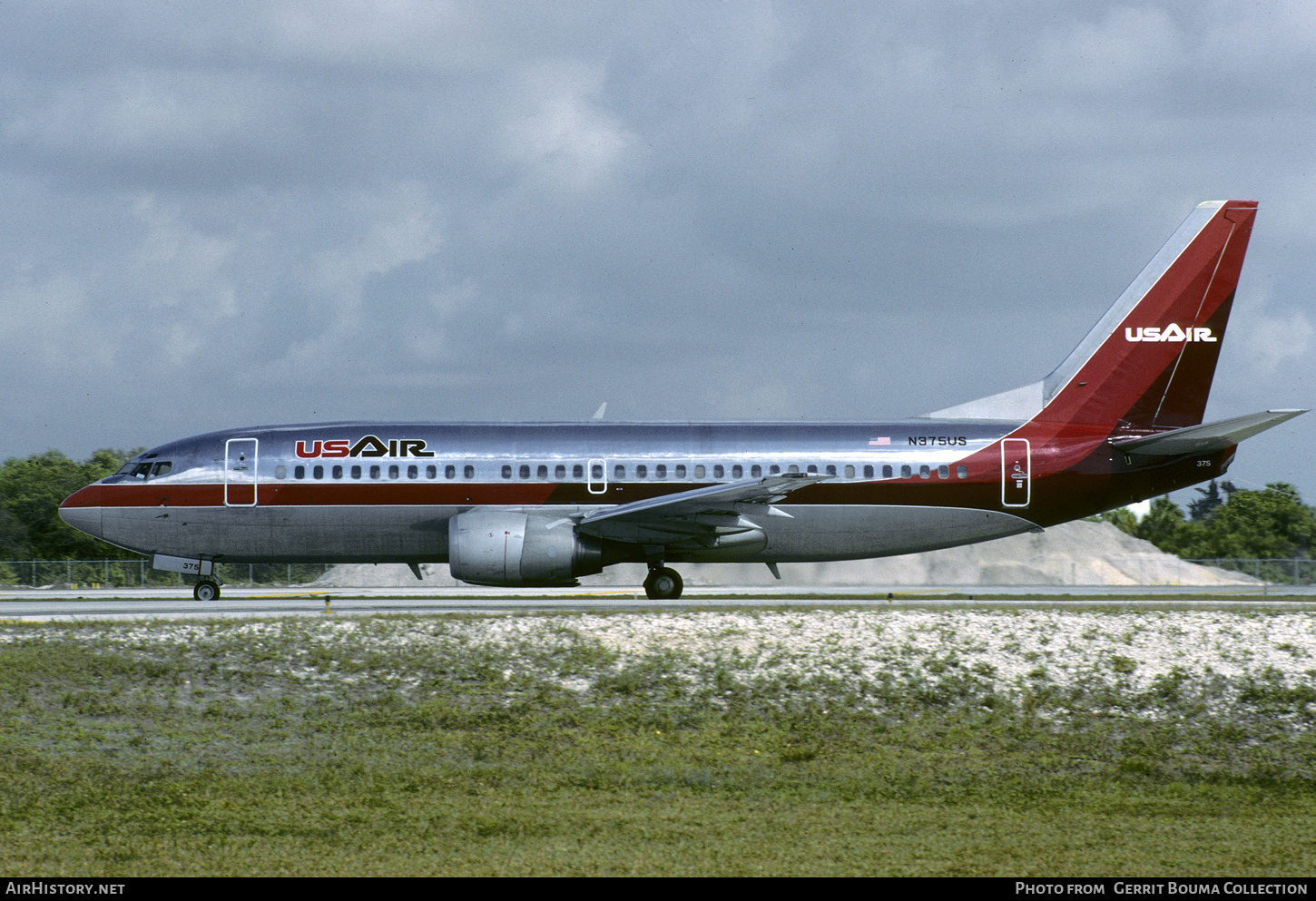 Aircraft Photo of N375US | Boeing 737-3B7 | USAir | AirHistory.net #779263