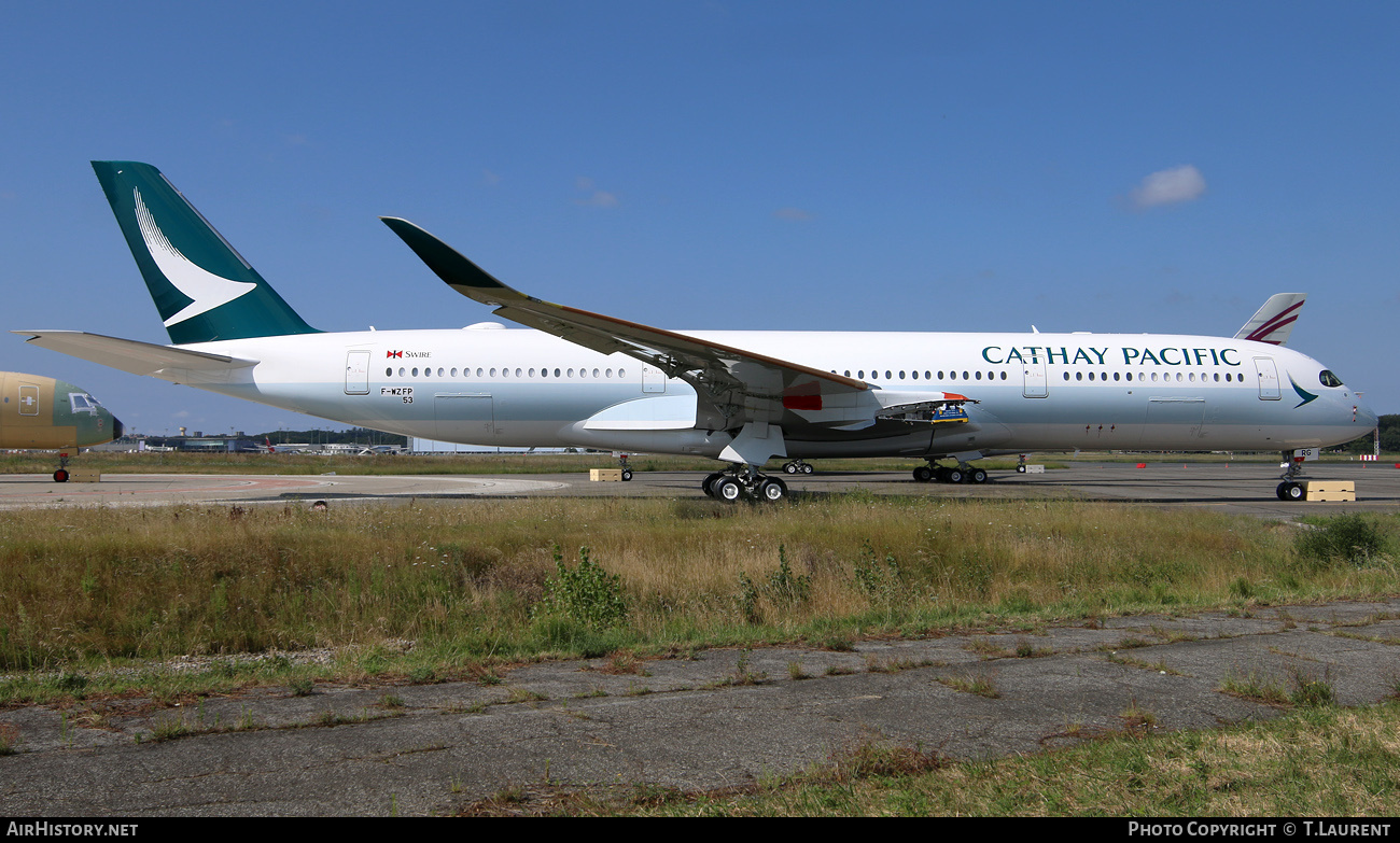 Aircraft Photo of F-WZFP | Airbus A350-941 | Cathay Pacific Airways | AirHistory.net #779264