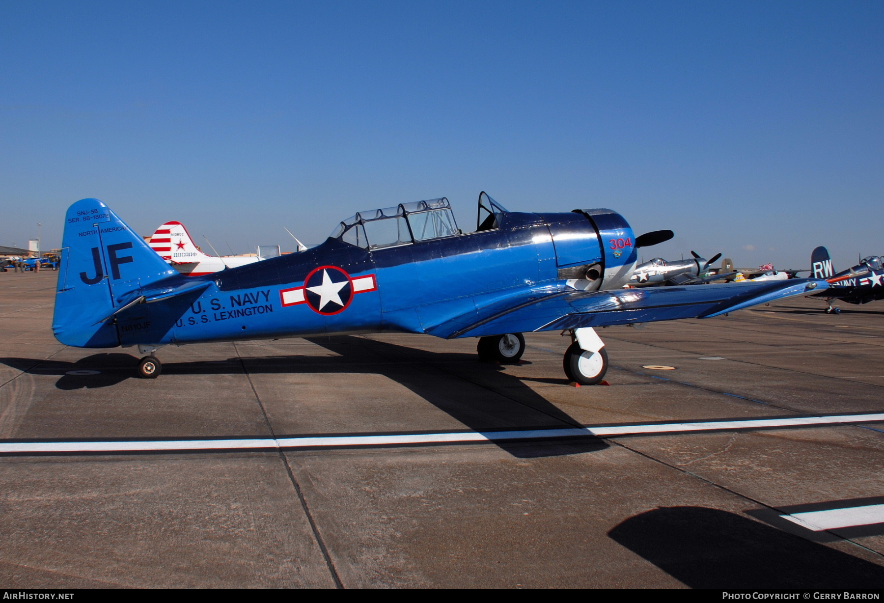 Aircraft Photo of N810JF | North American SNJ-5B Texan | USA - Navy | AirHistory.net #779279