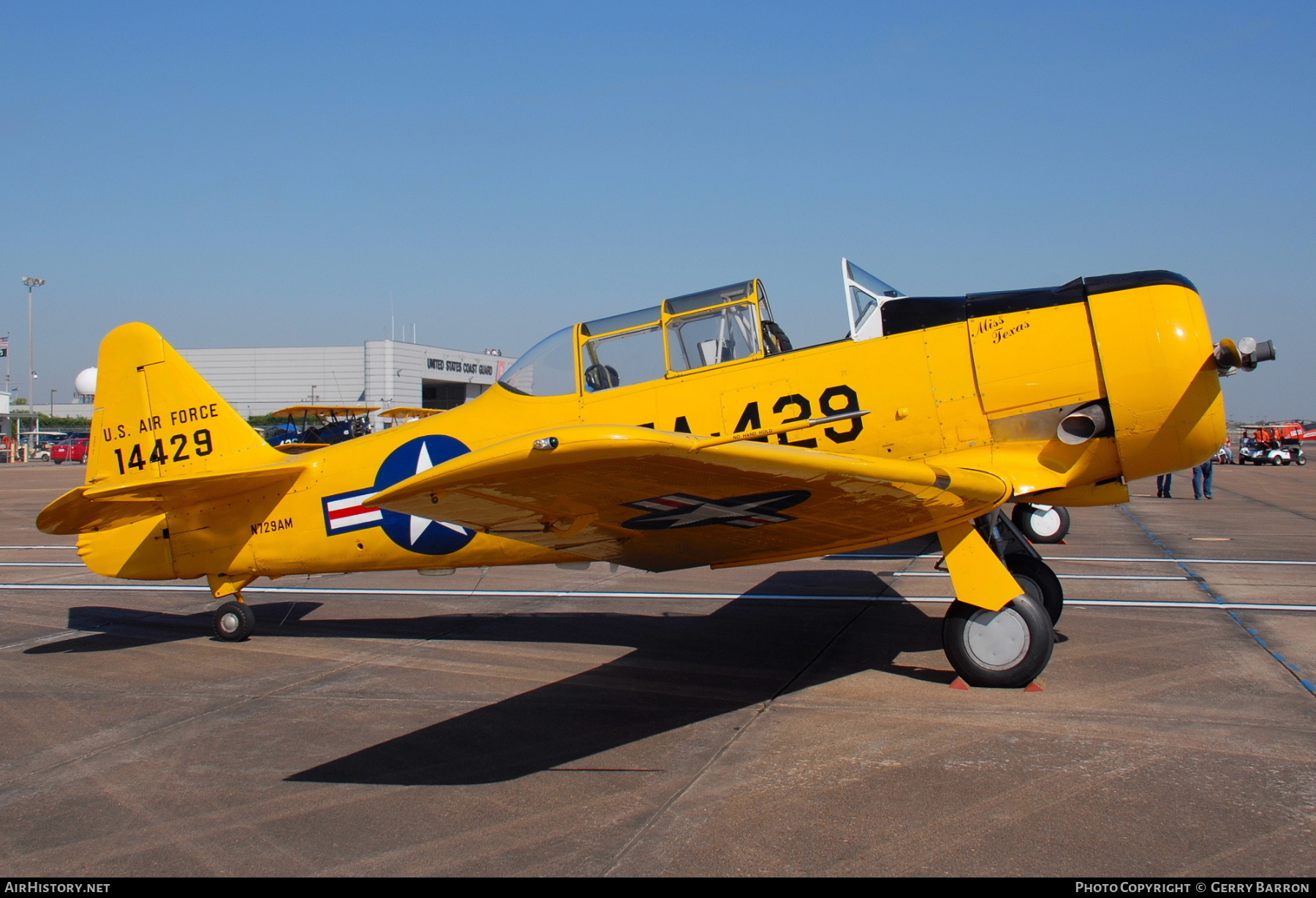 Aircraft Photo of N729AM / 14429 | North American T-6G Texan | USA - Air Force | AirHistory.net #779288